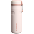 Termos Stanley IceFlow Twist Flip 0.47L - roz Rose Quartz | vacuum, mărime 0.47 L