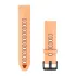 Garmin curea silicon QuickFit 20 - crem Light Sand cu parte extra lunga pentru Fenix 5s/ 6s/ 7s D2 Delta S