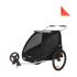 Remorcă Thule Coaster Xt negru set bicicletă+roată cărucior Pfas Free
