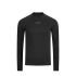 Bluză termică merinos CEP Core Run Merino Base Layer bărbați - negru | mânecă lungă