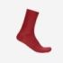 Castelli - sosete ciclism - Espresso 18 Sock - alb