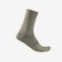 Castelli - sosete ciclism - Espresso 18 Sock - alb