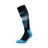 Șosete compresie schi CEP Ski Merino 3.0 - negru/lime | compresie schi