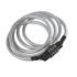Antifurt Cablu KRYPTONITE Keeper 712 Combo - 7mm/120cm - Silver