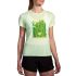 Brooks Distance Short Sleeve 3.0 W – Tricou de alergare pentru zi de zi - Verde