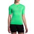 Brooks High Point Short Sleeve W – Tricou de alergare trail, lână merinos - Verde