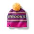 Brooks Heritage Pom Beanie – Căciulă de alergare cu ciucure - Mov