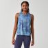Brooks Dash Tank Printed W – Maiou de alergare cu imprimeu - Albastru