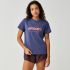 Brooks Graphic Short Sleeve W – Tricou sport cu imprimeu - Galben