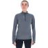 INOV8 Active HZ Midlayer W – Bluză de alergare cu fermoar scurt - Gri