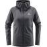 Haglöfs Skuta Hood W – Hanorac outdoor mediu - Gri închis Magnetite