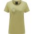 Haglöfs Träd Tee Print W – Tricou din bumbac organic cu imprimeu - Verde deschis