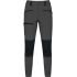 Haglöfs Mid Slim Pant W – Pantaloni softshell outdoor - Gri/negru Magnetite/True Black