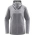 Haglöfs Willow Mid Hood W – Hanorac outdoor - Gri Concrete