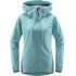 Haglöfs Discover Touring Jacket W – Geacă softshell pentru tură de schi - Albastru deschis Frost Blue