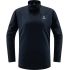 Haglöfs ROC Flash Mid Halfzip W – Bluză tehnică de cățărare cu fermoar scurt - Roșu Corrosion/Poppy red