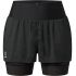 Haglöfs L.I.M Intense Trail 2-in-1 Shorts W – Pantaloni scurți 2 în 1 de alergare montană - Verde