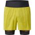 Haglöfs L.I.M Intense Trail 2-in-1 Shorts – Pantaloni scurți 2 în 1 de alergare montană - Verde
