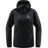 Haglöfs Move Softshell Hood W – Geacă softshell cu glugă - Negru True Black
