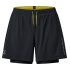 Haglöfs L.I.M Tempo Trail 2-in-1 Shorts W – Pantaloni scurți 2 în 1 de alergare trail - Negru True Black