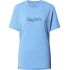 Haglöfs Outsiders Tee W – Tricou din bumbac - Albastru deschis Sky Blue
