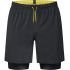 Haglöfs L.I.M Tempo Trail 2-in-1 Shorts – Pantaloni scurți 2 în 1 de alergare trail - Negru True Black