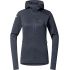 Haglöfs L.I.M Mid Fast II Hood W – Hanorac strat intermediar pentru activități rapide - Negru True Black