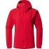 Haglöfs Rosson Softshell Hood W – Geacă softshell cu glugă - Roșu Bright Red