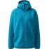 Haglöfs Funäs Pile Hood W – Hanorac fleece pufos - Albastru Deep Teal