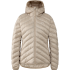 Haglöfs Särna Mimic II Hood W – Geacă izolată Mimic Gold cu glugă - Bej Chalk Beige