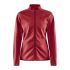 Craft Glide Jacket W – Geacă softshell de schi fond - Alb cu portocaliu