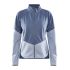 Craft Glide Jacket W – Geacă softshell de schi fond - Alb cu portocaliu