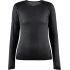 Craft Active Nanoweight LS W – Bluză strat de bază ultraușoară - Negru (9999)