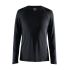 Craft ADV Essence LS Tee W – Bluză tehnică cu mânecă lungă - Portocaliu (716000)
