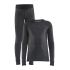 Craft Core Wool Merino Set Junior – Set strat de bază cu lână merinos pentru copii - Negru