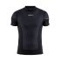 Craft Active Extreme X Wind SS – Tricou strat de bază cu protecție anti-vânt - Negru