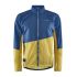 Craft ADV Offroad Wind Jacket – Geacă de vânt de ciclism cu glugă - Albastru cu galben