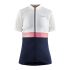 Craft Core Endur Jersey W – Tricou de ciclism - Alb/gri cu albastru închis