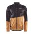 Craft ADV Offroad Wind Jacket – Geacă de vânt de ciclism cu glugă - Albastru cu galben