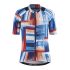 Craft ADV Endur Graphic Jersey W – Tricou de ciclism cu imprimeu - Bej cu model