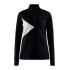 Craft ADV Nordic Wool HZ W – Bluză cu merinos și fermoar scurt - Negru