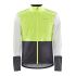 Craft ADV Bike Hydro Lumen Jacket – Geacă de ploaie de ciclism reflectorizantă - Galben