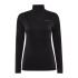 Craft ADV Wool Merino HZ W – Bluză strat de bază cu merinos și fermoar scurt - Negru