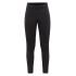 Craft Core Nordic Training Wind Tights W – Colanți izolați de schi fond anti-vânt - Negru