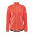 Craft Core Endur Hydro Lumen Jacket W – Geacă de ploaie de ciclism reflectorizantă - Portocaliu