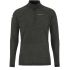 Craft ADV Subz Wool LS Tee 3 – Bluză de alergare cu merinos și fermoar scurt - Verde