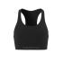 Craft Wool Seamless Bra W – Bustieră din lână merinos fără cusături - Negru