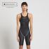 Finis - costum concurs inot dama - HydroX Openback - spate deschis - Bleumarin / roșu