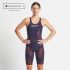 Finis - costum concurs inot dama - HydroX Closedback - spate inchis - Alb