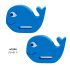 Finis - plutitoare invatat inot copii - Floatie Friends - pereche pentru maini - Pește-balon